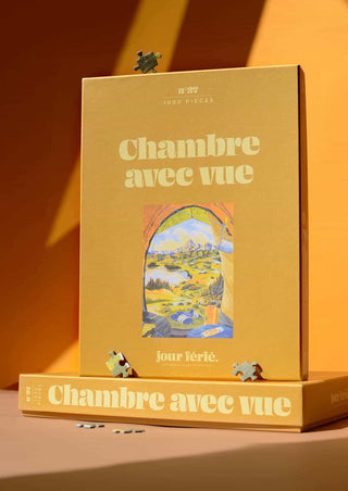 Puzzle 1000 pièces Chambre avec Vue - Jour Férié | Voyage & Évasion