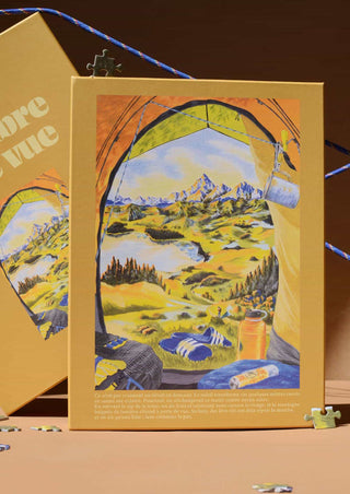 Puzzle 1000 pièces Chambre avec Vue - Jour Férié | Voyage & Évasion