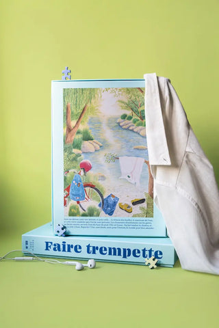 Découvrez le puzzle 1000 pièces Faire trempette de Jour Férié chez CQFD Avignon. Un jeu éco-conçu en carton recyclé, stimulant et fabriqué en France.