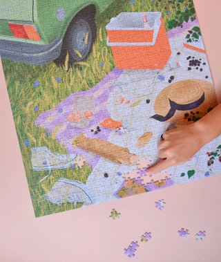 Puzzle 1000 pièces Le Casse-Croûte - Jour Férié | CQFD Avignon