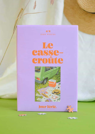 Puzzle 1000 pièces Le Casse-Croûte - Jour Férié | CQFD Avignon