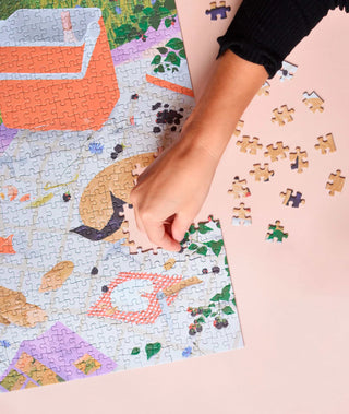 Puzzle 1000 pièces Le Casse-Croûte - Jour Férié | CQFD Avignon