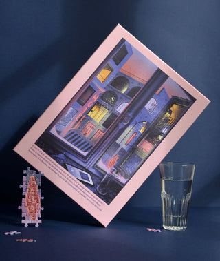 Puzzle 1000 pièces La Neige qui Tombe - Jour Férié | Défi Difficile