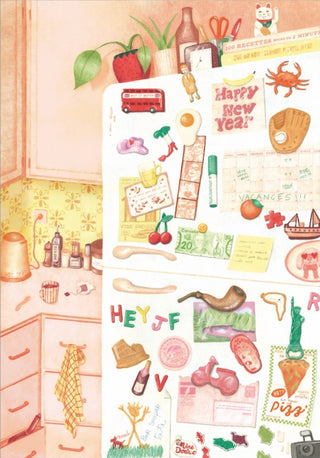 Puzzle 1000 pièces La Porte de Frigo - Jour Férié | Puzzle Facile