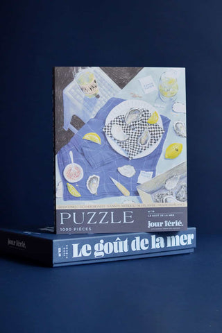 Puzzle 1000 pièces Le Goût de la Mer - Jour Férié | Fabriqué en France