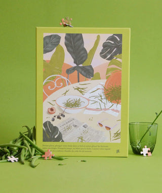 Puzzle 1000 pièces Les Haricots Verts - Jour Férié | Puzzle Zen