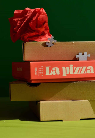Puzzle 1000 pièces La Pizza à Emporter - Jour Férié | Fabriqué en France