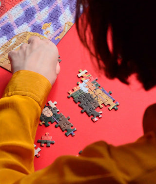 Puzzle 1000 pièces Regarder les gens - Jour Férié | CQFD Avignon