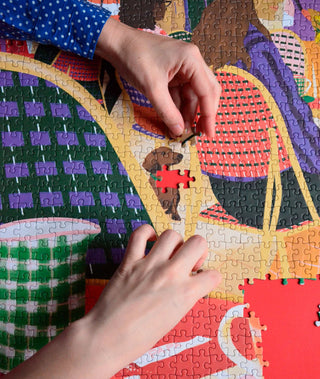 Puzzle 1000 pièces Regarder les gens - Jour Férié | CQFD Avignon