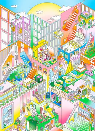 Puzzle 1000 pièces Find me Piece &amp; Love