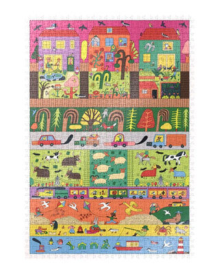 Découvrez le puzzle Living by the sea SULO chez CQFD Avignon. 1000 pièces illustrées par Aysha Tengiz. Édition limitée, fabriqué en France et éco-responsable.