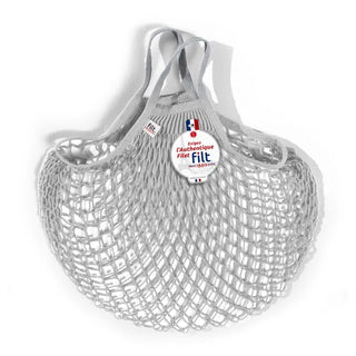 Découvrez l'authentique sac filet de course Filt 1860 chez CQFD Avignon. Un filet en coton ultra-robuste fabriqué en Normandie pour un style zéro déchet.