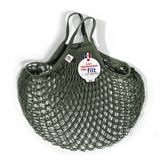 Découvrez l'authentique sac filet de course Filt 1860 chez CQFD Avignon. Un filet en coton ultra-robuste fabriqué en Normandie pour un style zéro déchet.