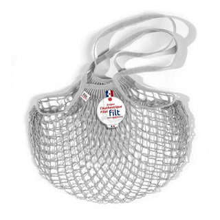 Découvrez l'authentique sac filet porté épaule Filt 1860 chez CQFD Avignon. Un cabas en coton robuste fabriqué en Normandie pour un quotidien zéro déchet.