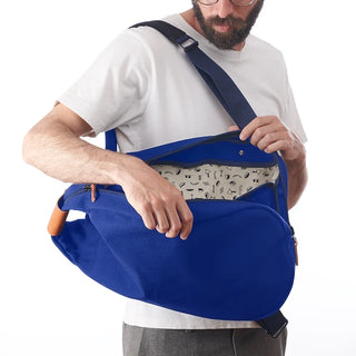 Craquez pour le sac à dos bleu roi imperméable VPDDLG chez CQFD Avignon. Édition limitée, compartiment PC 15", ouverture latérale & 100% Fabriqué en France !