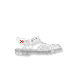 Sandales Sunmif Méduse® argent pailleté
