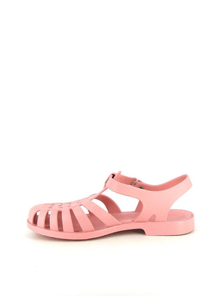 Découvrez la sandale Méduse® Sunmif coloris rose guimauve finition mat. 100% recyclable, durable 15 ans et fabriquée en France. La douceur rétro chez CQFD Avignon.