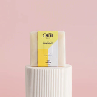 Savon solide pastel bio Savonnerie Ciment