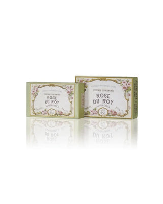 Savon végétal Rose du Roy Oriza L. Legrand (125g). Une formule extra-fine à la rose musquée fabriquée à Marseille. Pour le corps et le visage chez CQFD !