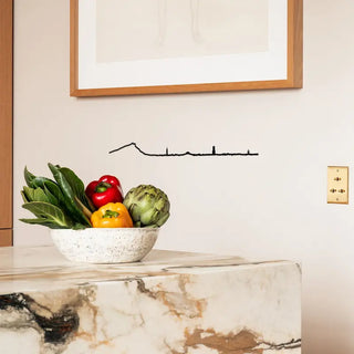 Silhouette murale The Line Aix en Provence