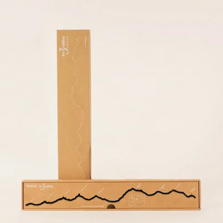 Silhouette murale The Line Domaine des 3 Vallées