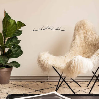 Silhouette murale The Line Mont Blanc