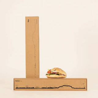 Silhouette murale The Line Nice