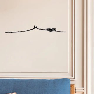 Silhouette murale The Line Olympique de Marseille