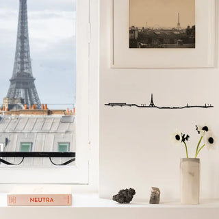 Silhouette murale The Line Paris Tour Eiffel