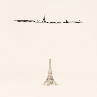 Silhouette murale The Line Paris Tour Eiffel