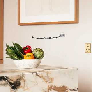 Silhouette murale The Line Rome