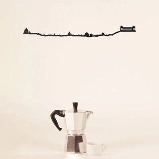 Silhouette murale The Line Rome