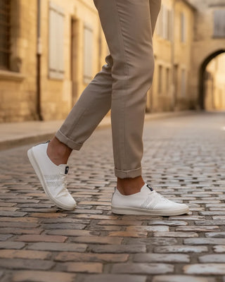 Découvrez les sneakers Ector Original Blanc chez CQFD Avignon. Des baskets éco-conçues en France à Romans-sur-Isère, 100% recyclées, légères et respirantes.