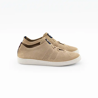 Découvrez les sneakers Ector Original Ficelle chez CQFD Avignon. Des baskets beiges éco-conçues en France à Romans-sur-Isère, 100% recyclées, légères et respirantes.