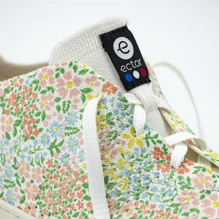 Craquez pour la collection Ector Original Liberty chez CQFD Avignon. Des sneakers fleuries, 100% fabriquées en France et certifiées Origine France Garantie.