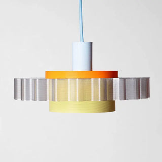 Suspension Gigi n°3 Warren & Laeticia bleu ciel