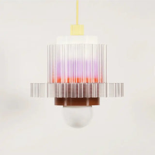 Suspension Gigi n°5 Warren & Laeticia jaune