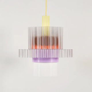 Suspension Gigi n°5 Warren & Laeticia jaune