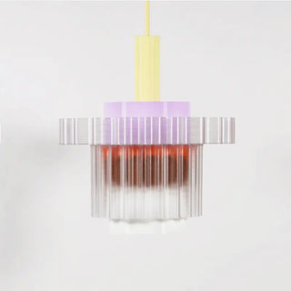 Suspension Gigi n°5 Warren & Laeticia jaune