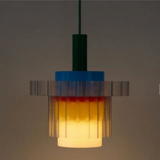 Suspension Gigi n°5 Warren & Laeticia vert