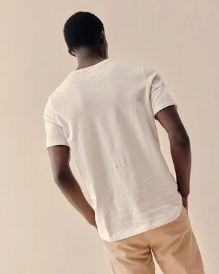 T-shirt DAO Romain manches courtes écru