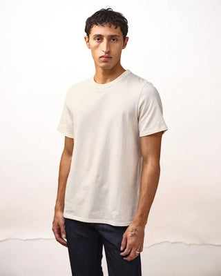 T-shirt DAO Romain manches courtes écru