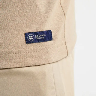 T-shirt lin brodé La Gentle Factory Barthélemien