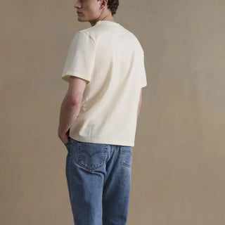 T-shirt mérinos manches courtes Le Minor écru