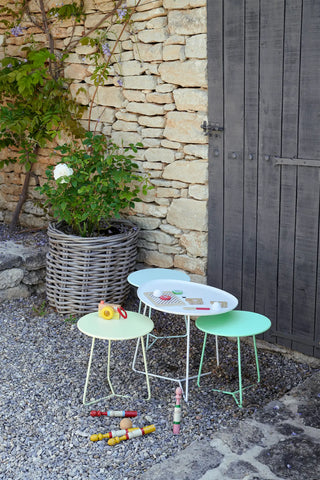 Table d'Appoint Cocotte Fermob Ø 34 cm - Table Basse Métal | CQFD