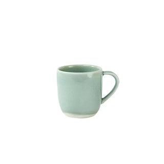 Tasse espresso Maguelone par Jars Céramistes. Un grès artisanale émaillé et craquelé, fabriqué dans la Drôme. Disponible dès maintenant chez CQFD Avignon !