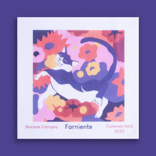 Toile à broder Farniente