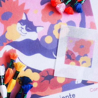 Toile à broder Farniente