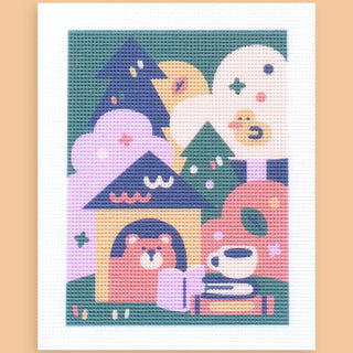 Toile à broder Home body CANEVAS FATAL