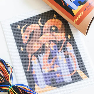 Toile à broder Le gardien CANEVAS FATAL